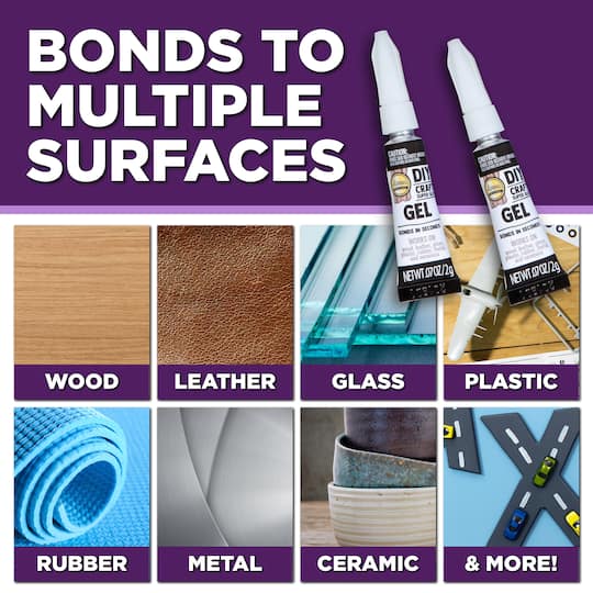 Aleene's® DIY Craft Gel Super Glue, 2ct.